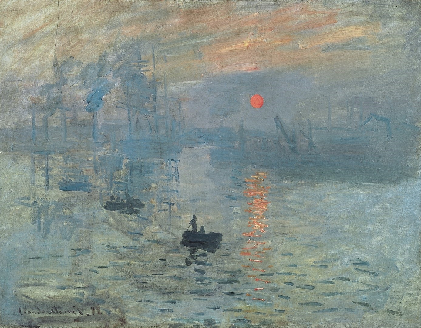 Claude Monet Impression - soleil levant